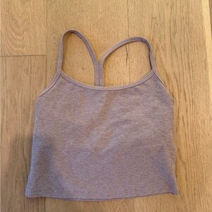 Beyond Yoga tan tank top